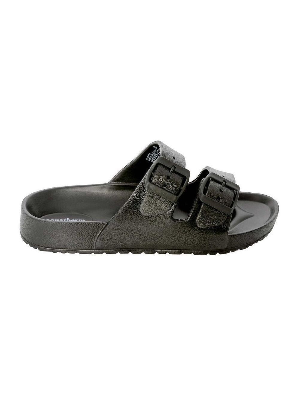 Aquatherm Women's Summer Sandal in Black Size 10